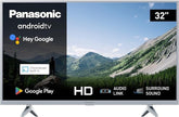 N/A Panasonic TX-32MSW504S 32 Zoll HD LED Smart TV Android TV Google Assistant Chromecast Surround Sound Bright Panel